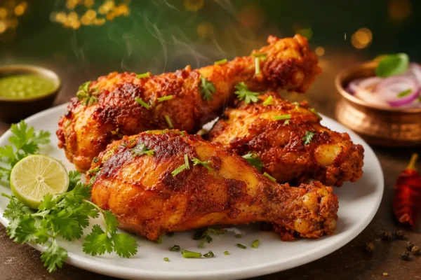 Chicken Leg Piece (3 Pcs) | Juicy Tandoori Chicken Leg Pieces Online