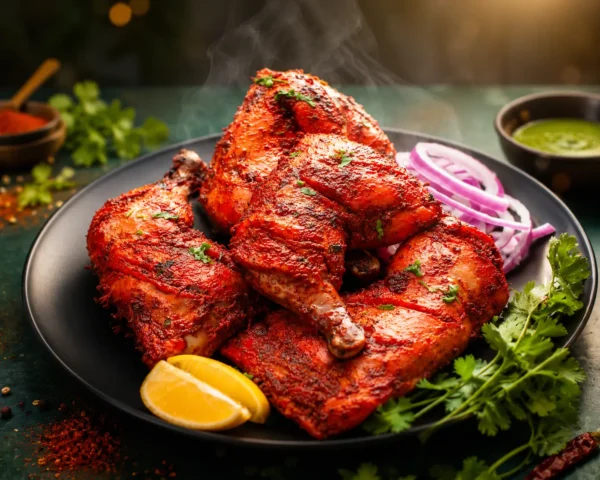 Chicken Lemon Tandoori (Full) | Juicy Lemon-Marinated Full Tandoori Chicken
