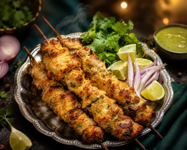 Chicken Reshmi Kabab (6 Pcs) – Creamy & Juicy Mughlai Chicken Kebabs
